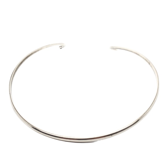 Sterling Silver Snake Choker Necklace #17647 - Picture 4 of 6